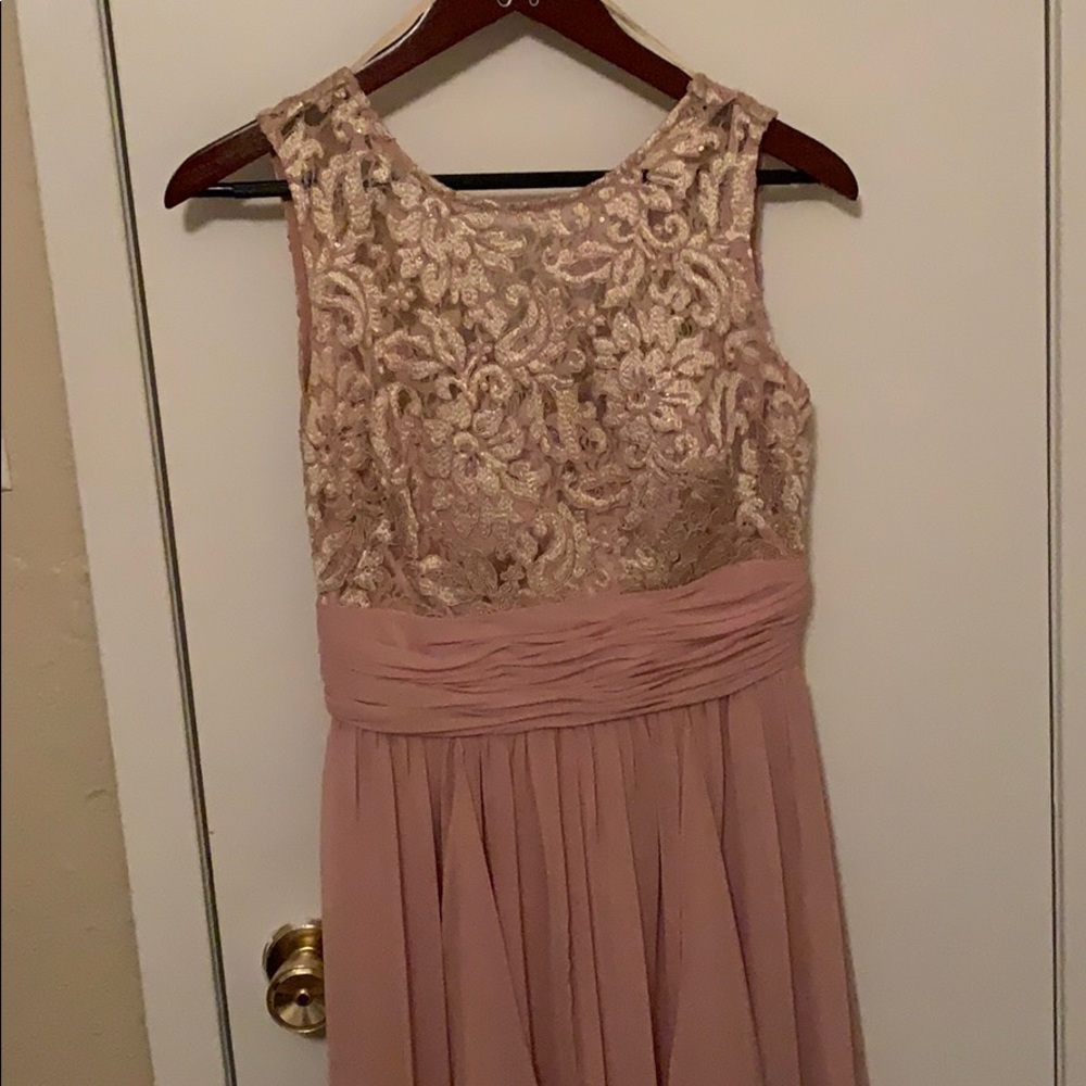 Light pink gown